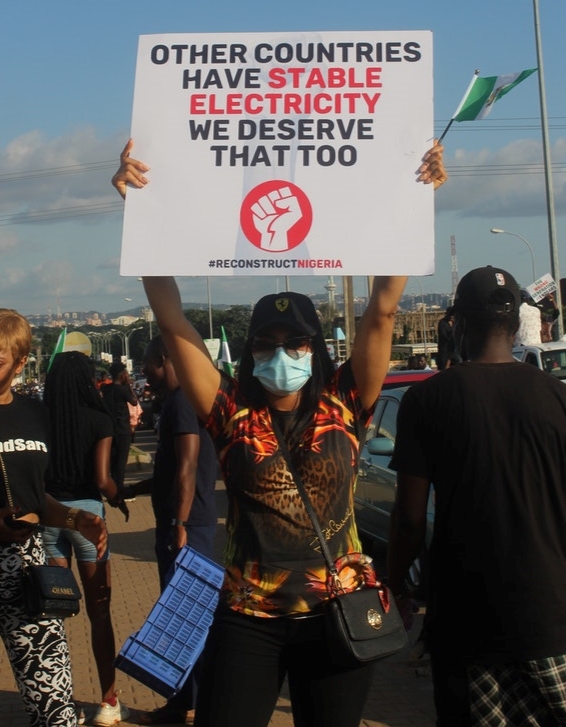 woman protesting unstable electricity in nigeria ismail-seghosime-5671397